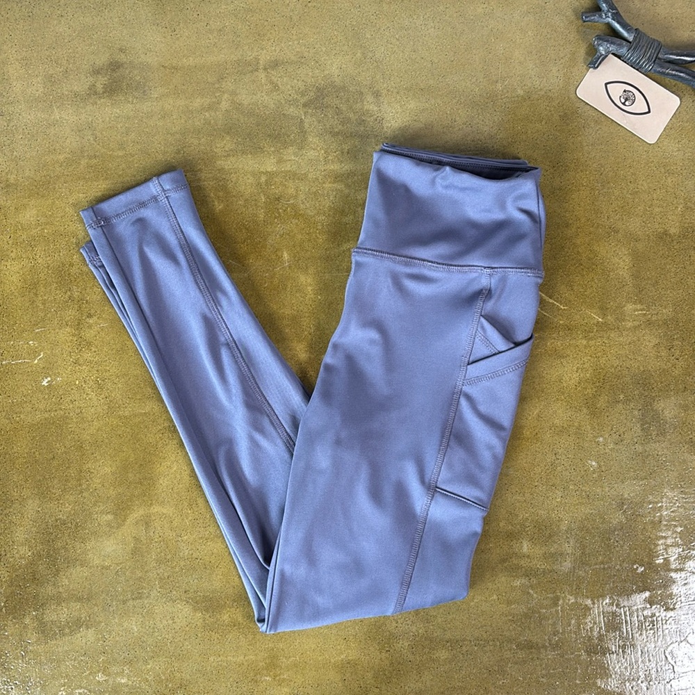 NWOT Gold Nation Performance Ankle Length Yoga Pants - Medium - High Waisted